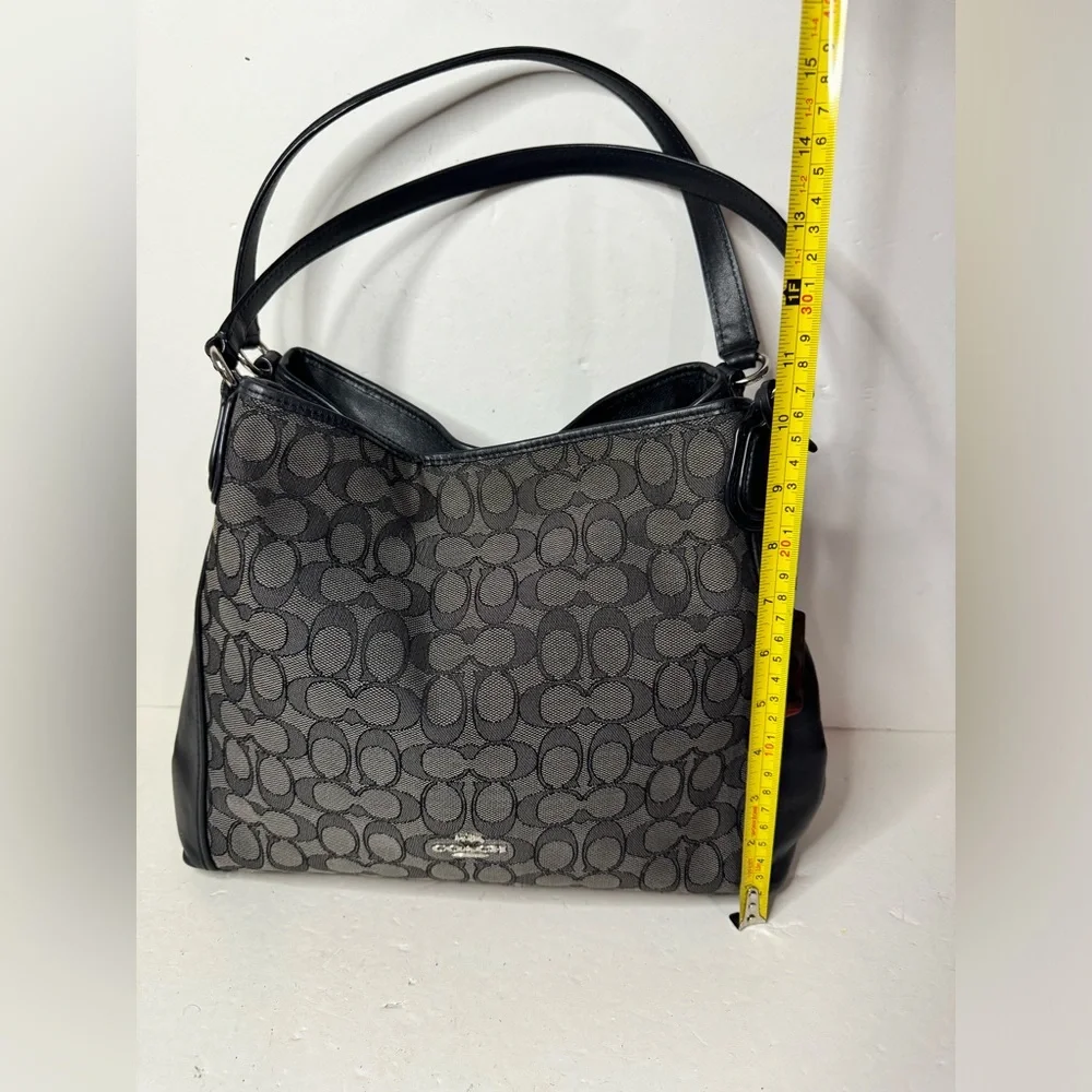 Coach Edie Shoulder Bag 31 In Signature Jacquard